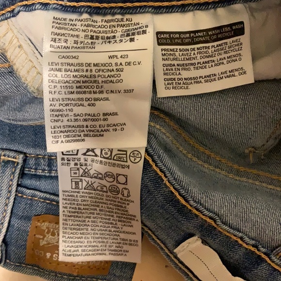 Jean Levis Strauss Legging size 17M/33 Made in Pakistan  AU🇵🇰 - Picture 7 of 7